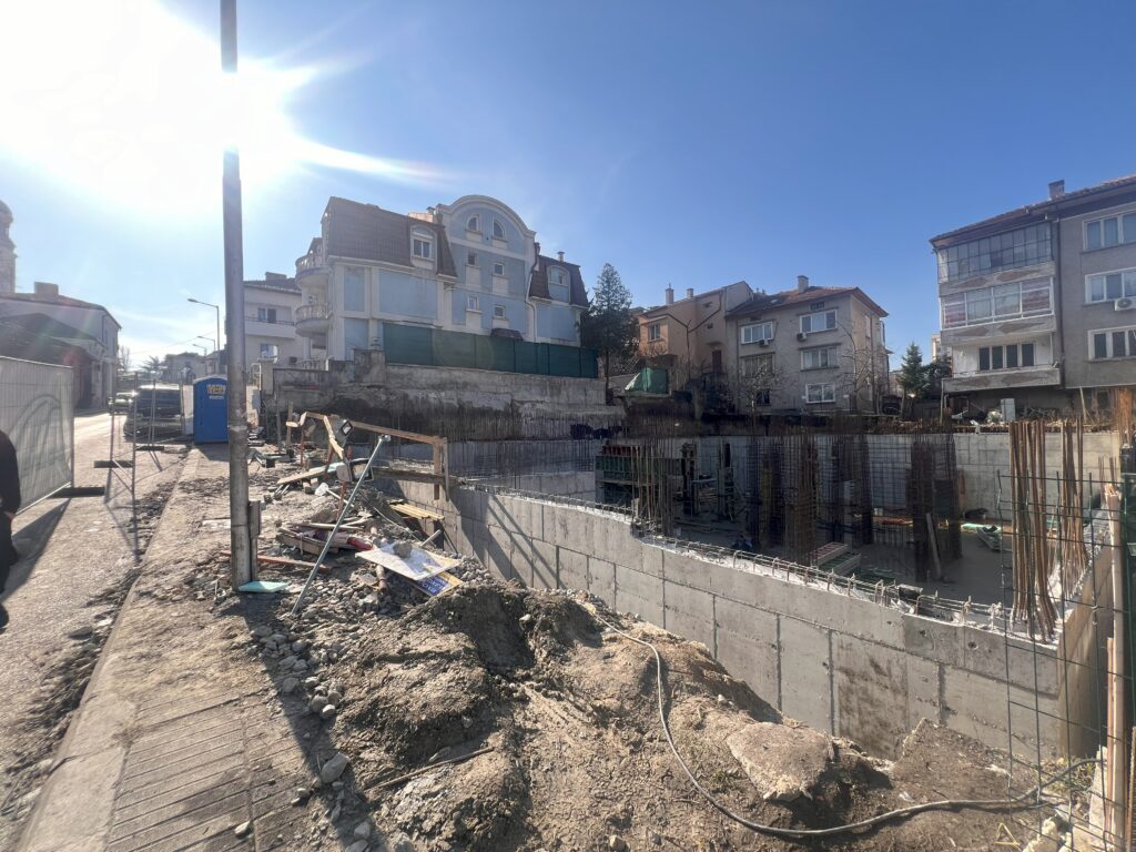 Central Residence - строителен прогрес към дата 31.01.2025 г.